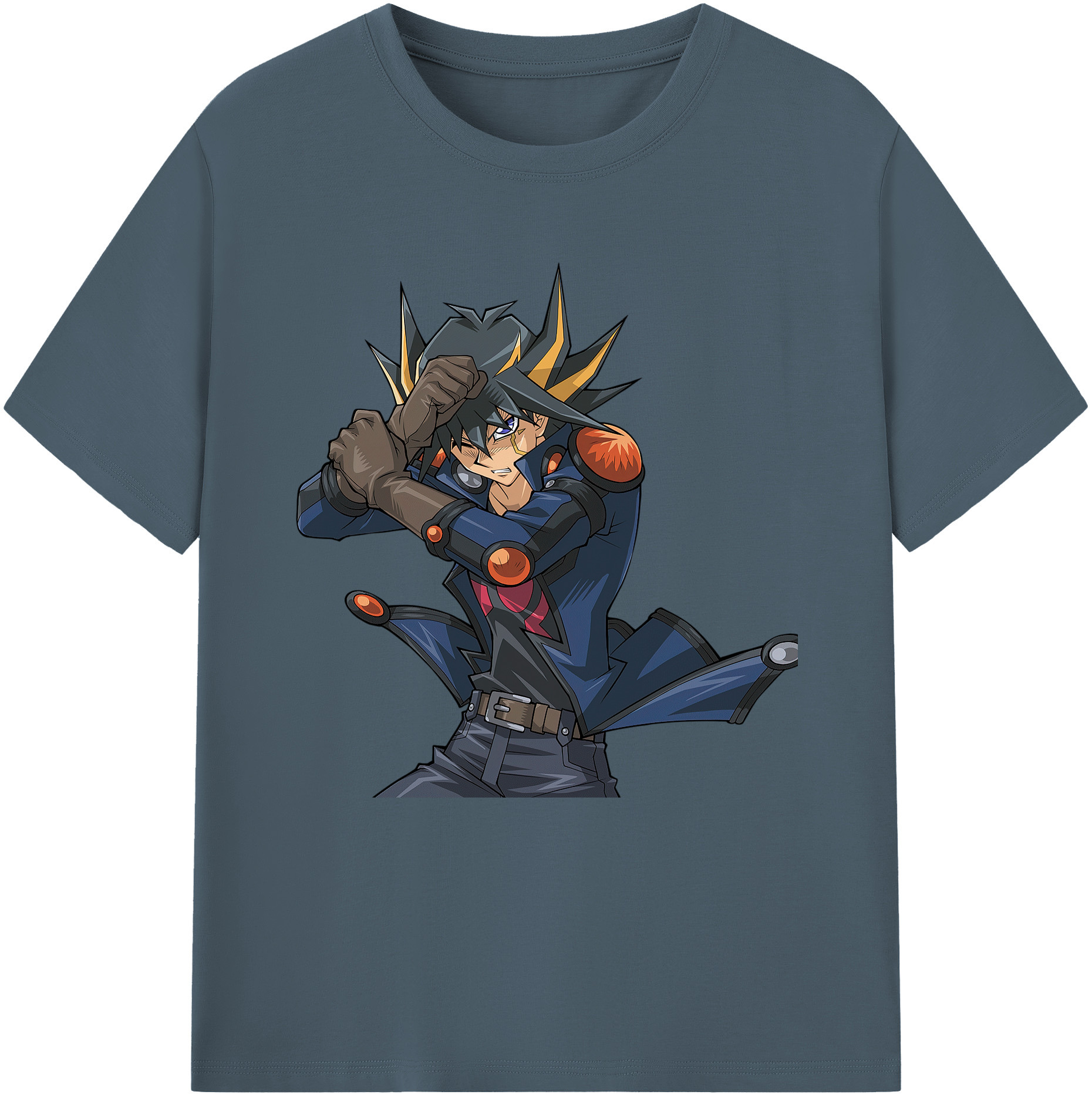 （画像用） 遊☆戯☆王 Yu-Gi-Oh! 綿100％半袖Tシャツ（フロントプリント）